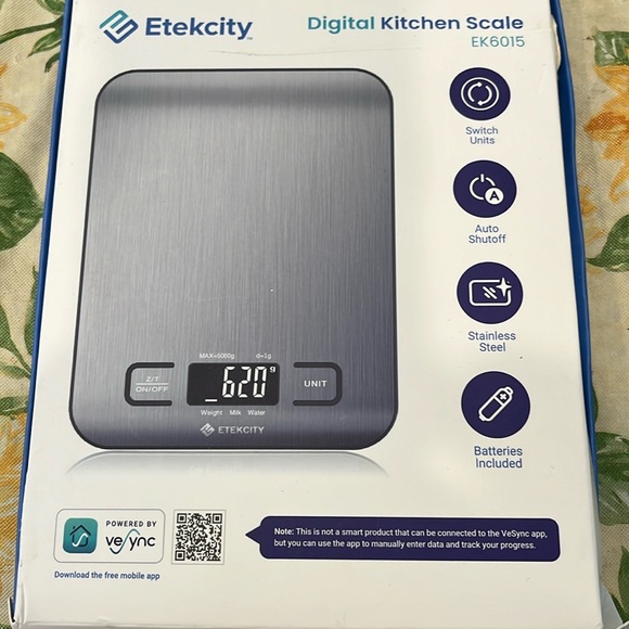 Digital Kitchen Scale-NIB - Picture 1 of 6